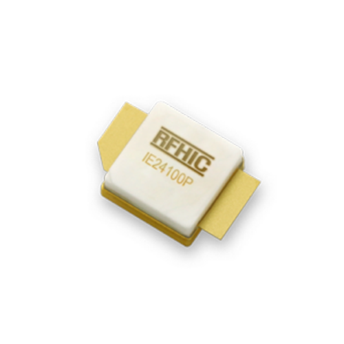IE24100P, 100 W GaN on SiC RF power transistor flange package, S-band, 2400–2500 MHz