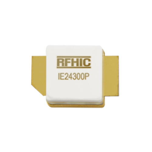 IE24300P, 300 W GaN on SiC RF power transistor flange package, S-band, 2400–2500 MHz